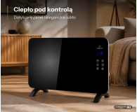 Mission Air Grzejnik konwektorowy PORTO WiFi 1500W Czarny - 1590300 - zdjęcie 12